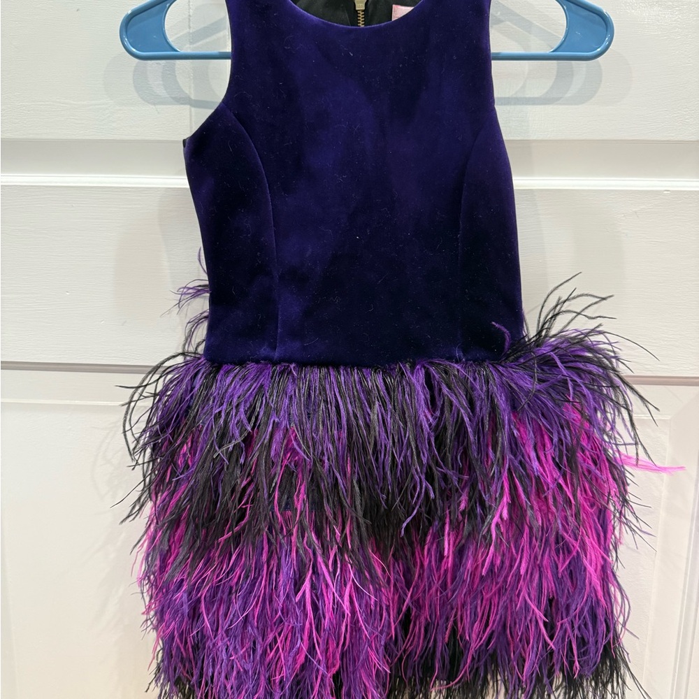 Purple and Pink Feathered Kids